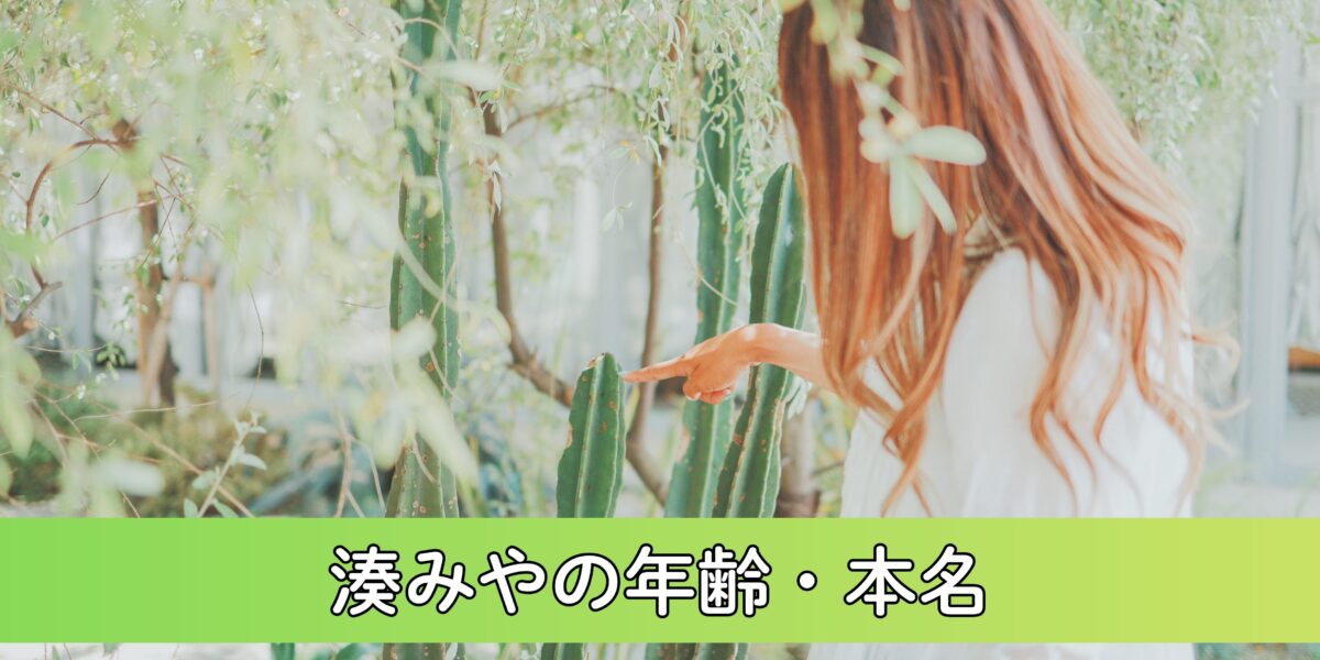 湊みやの年齢・本名を徹底調査！生まれは2004年？本名で活動されてる可能性あり！